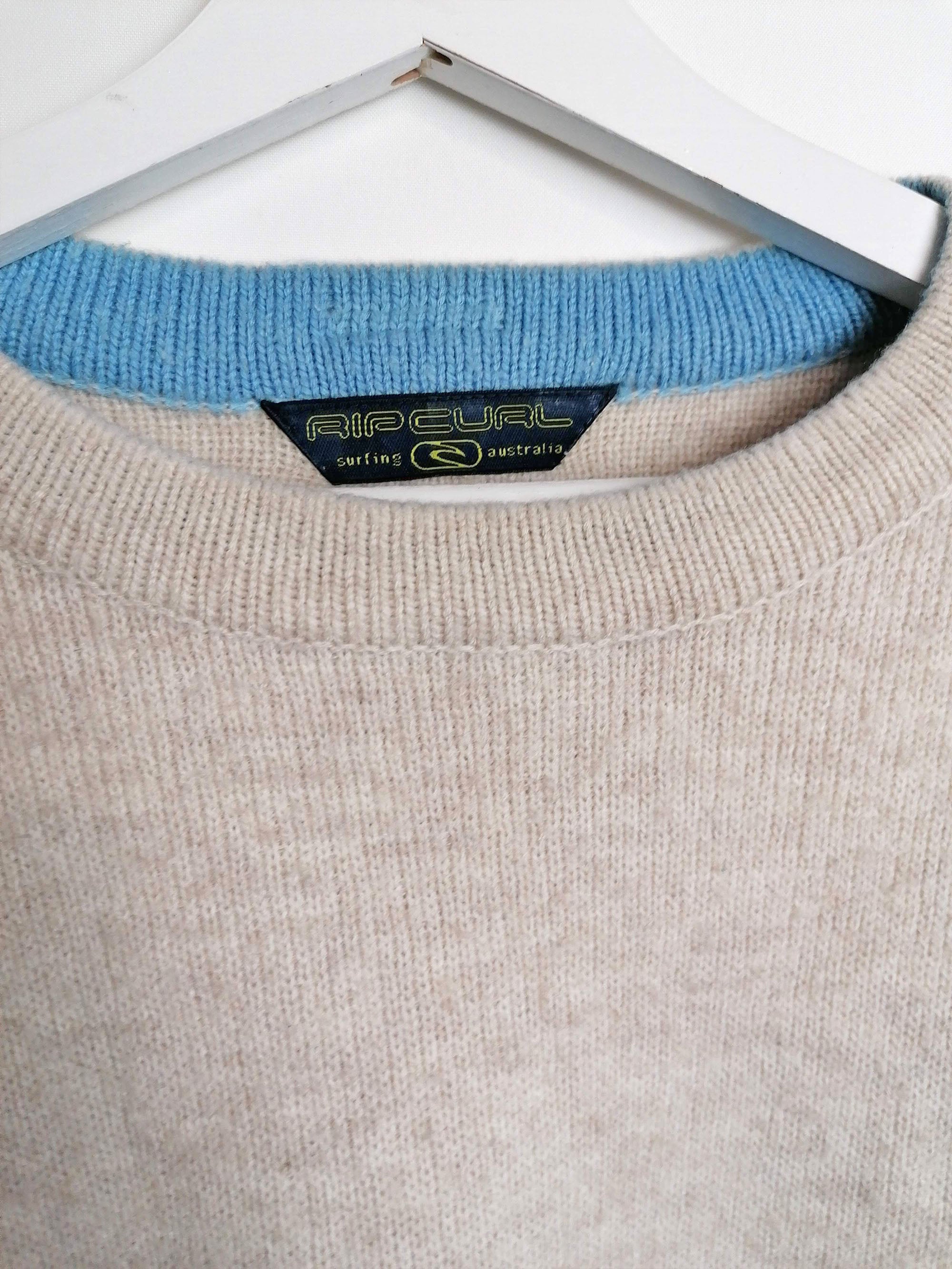 90's RIP CURL Wool Knit Ski Sweater - size L men