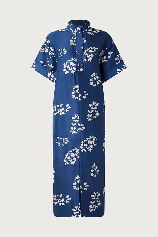 Andora Silk Print Dress