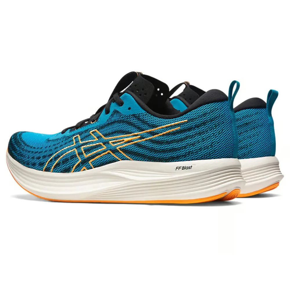 ASICS Men's Evoride Speed Pop Running Shoe (Island Blue/Orange)