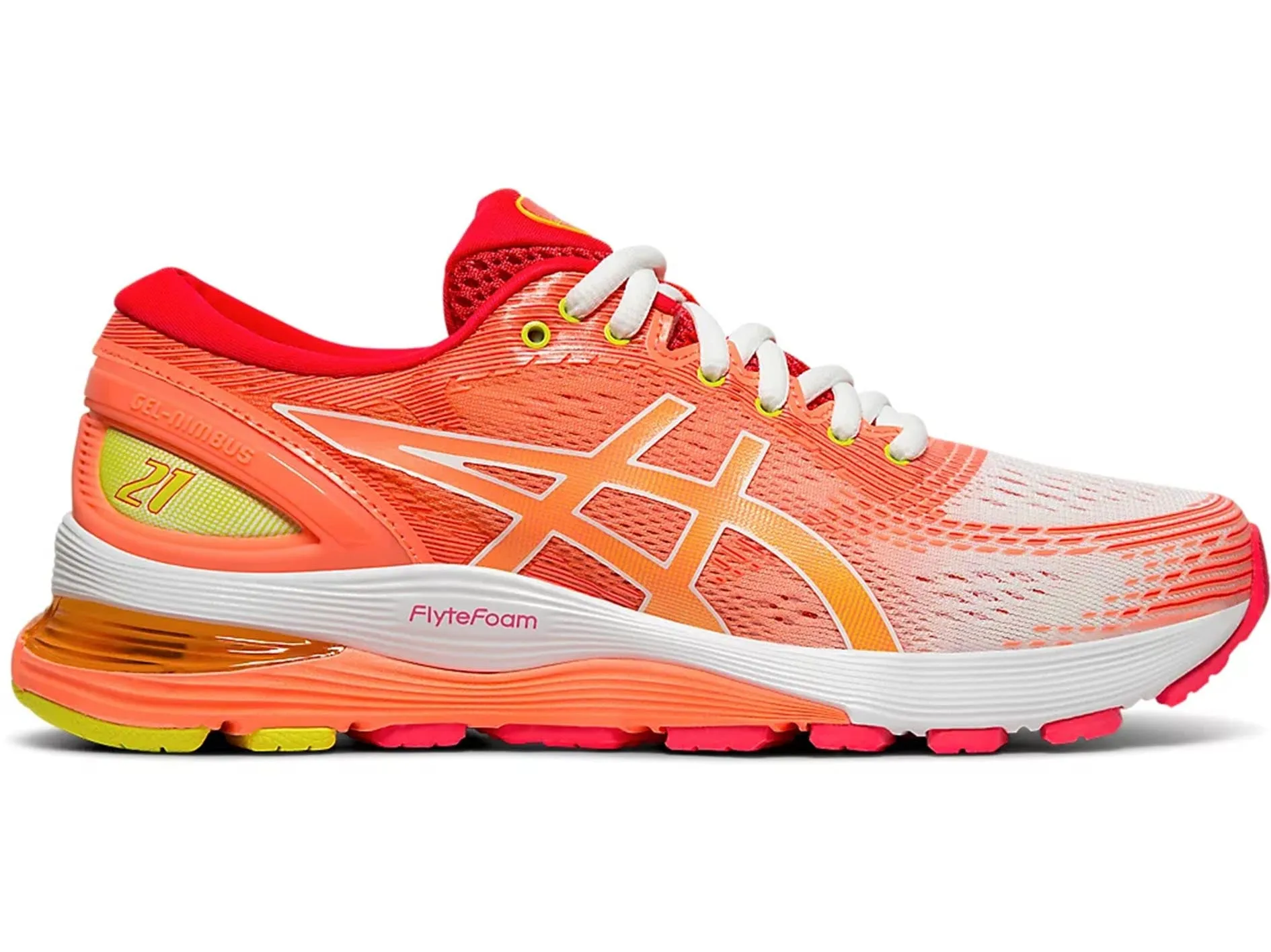 Asics Womens Gel-Nimbus 21  1012A611 100