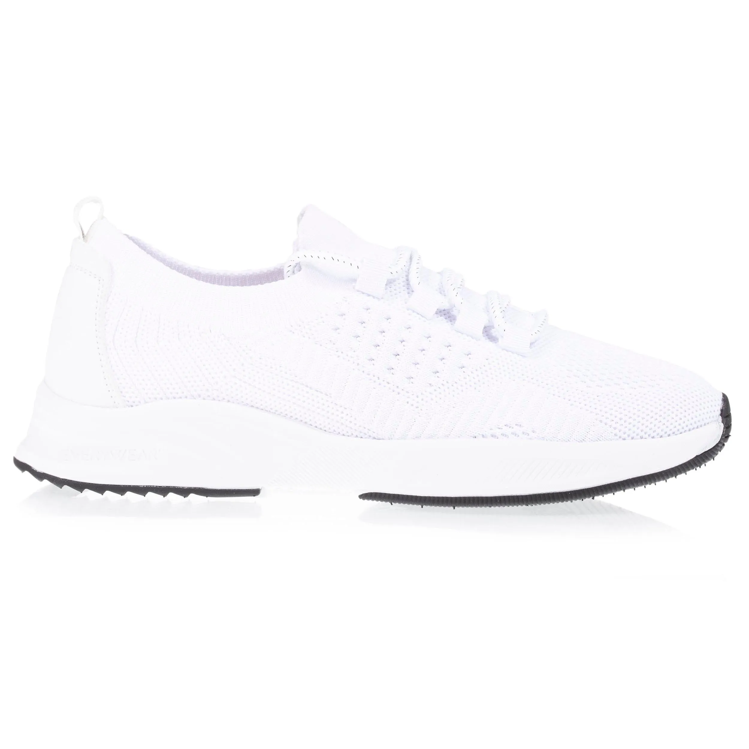 Baskets Confort Femme slip-on à lacets Blanc