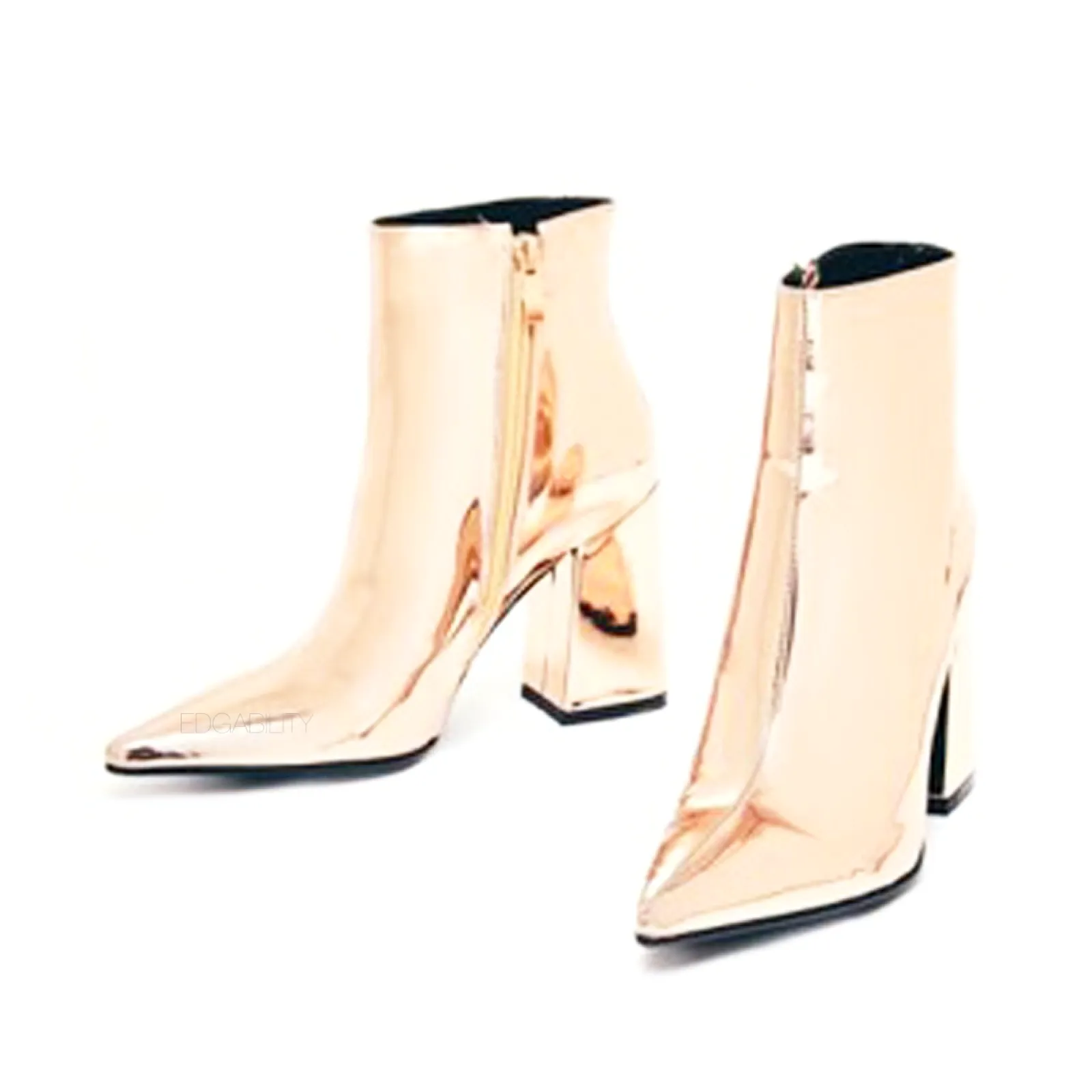 Blanc Gold Boots