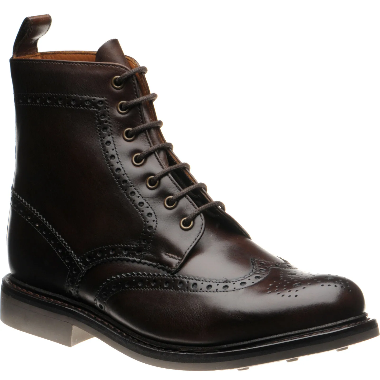 Buxton  rubber-soled brogue boots