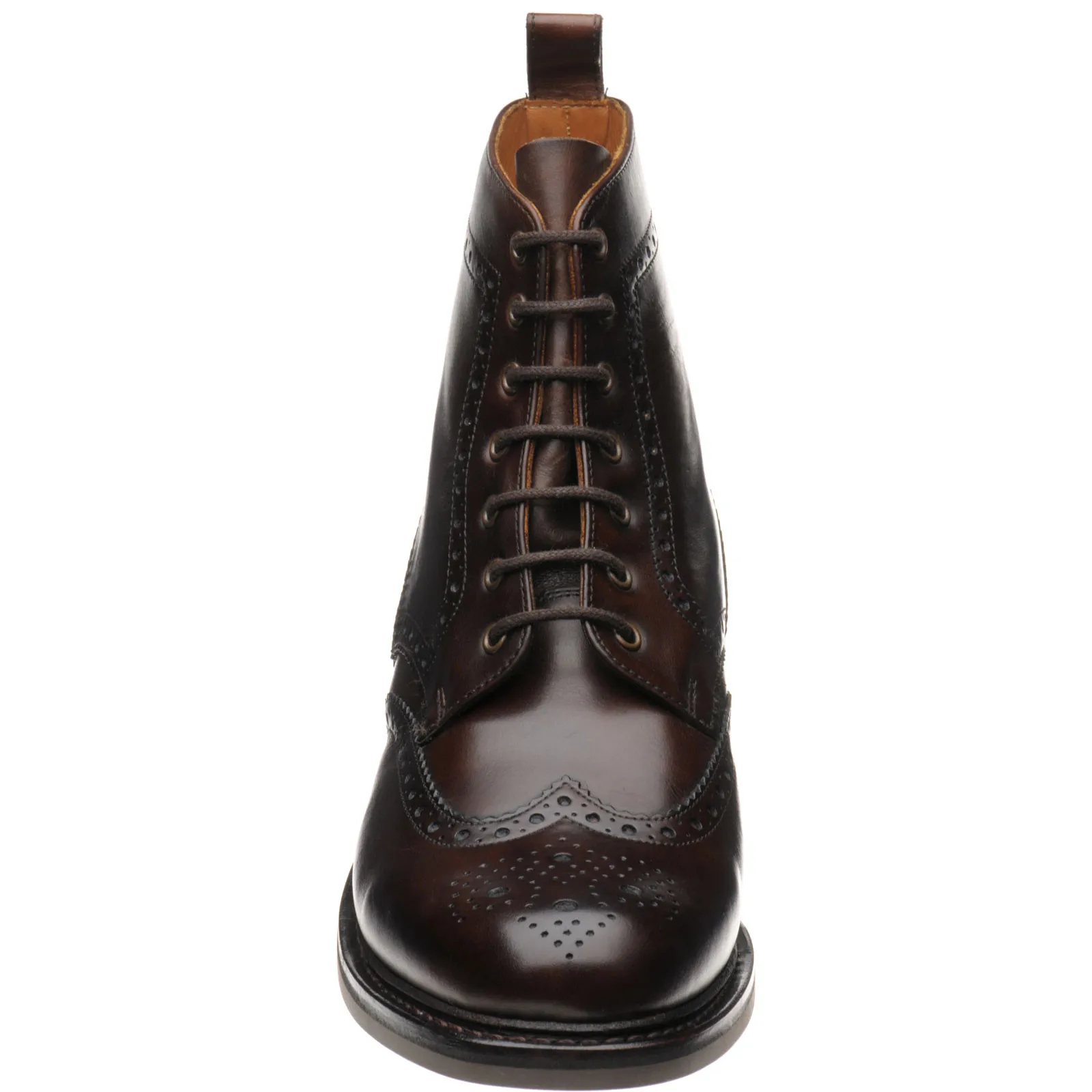 Buxton  rubber-soled brogue boots