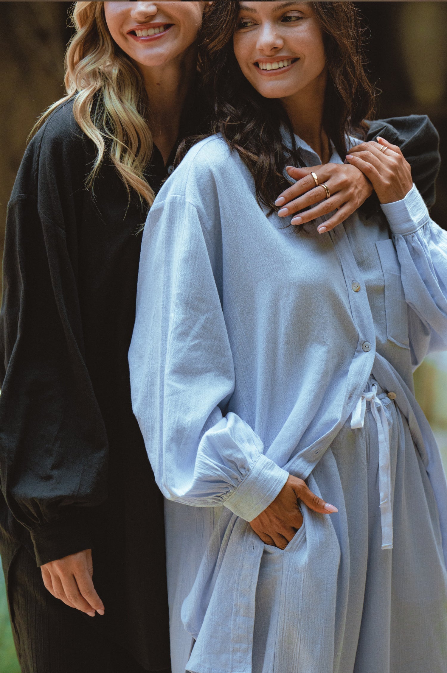 Calin Long Sleeve Oversized Shirt