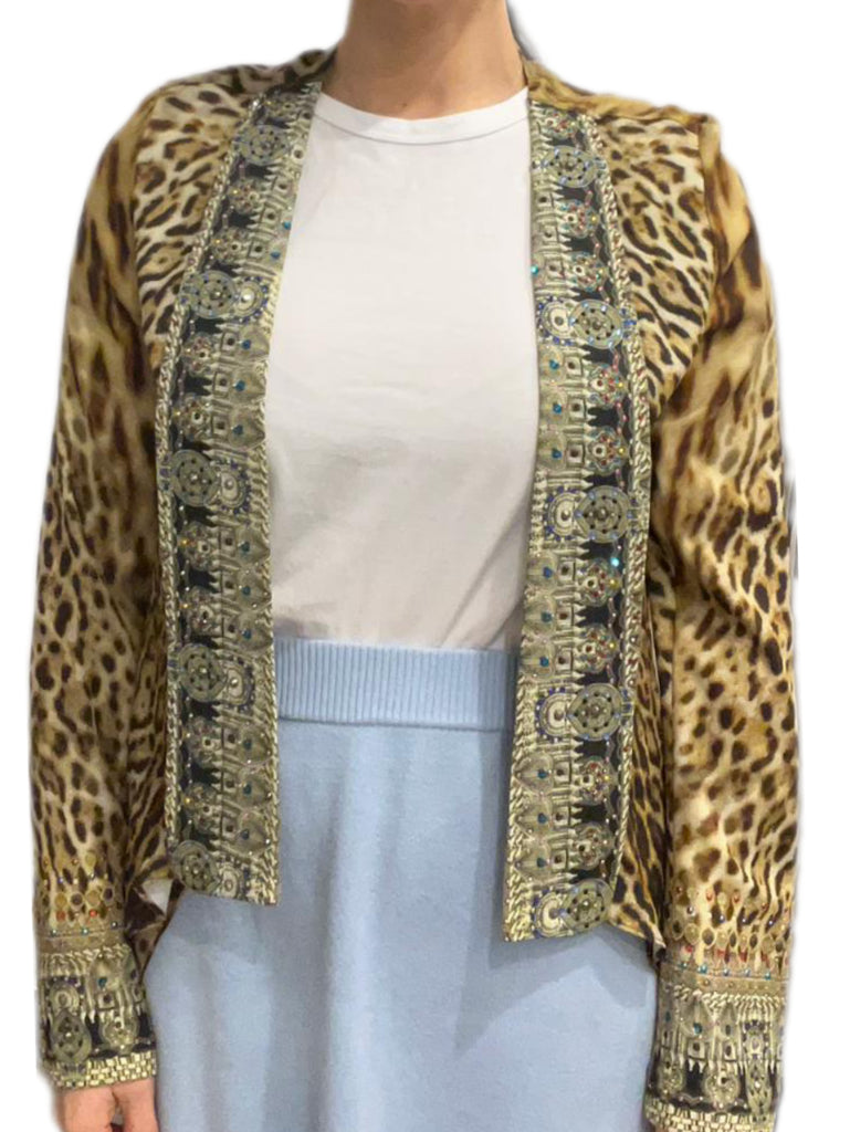 Camilla Leopard print Jacket - size 3