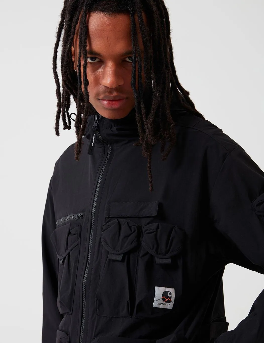 Carhartt-WIP Hayes Hooded Jacket - Black