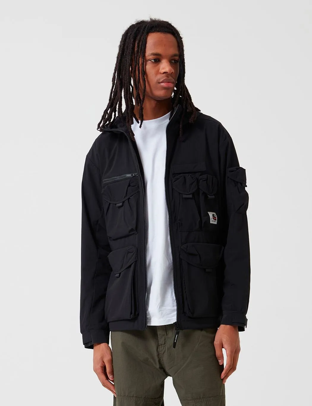 Carhartt-WIP Hayes Hooded Jacket - Black