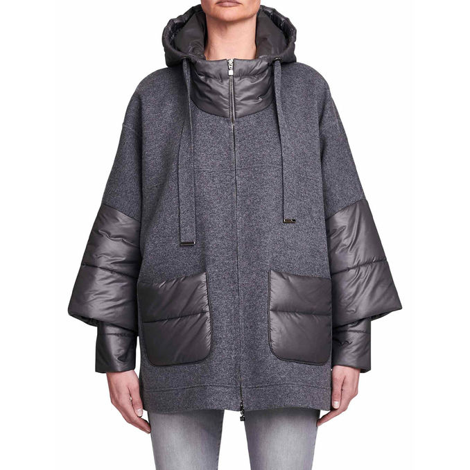 COAT OVER Woman Grey 