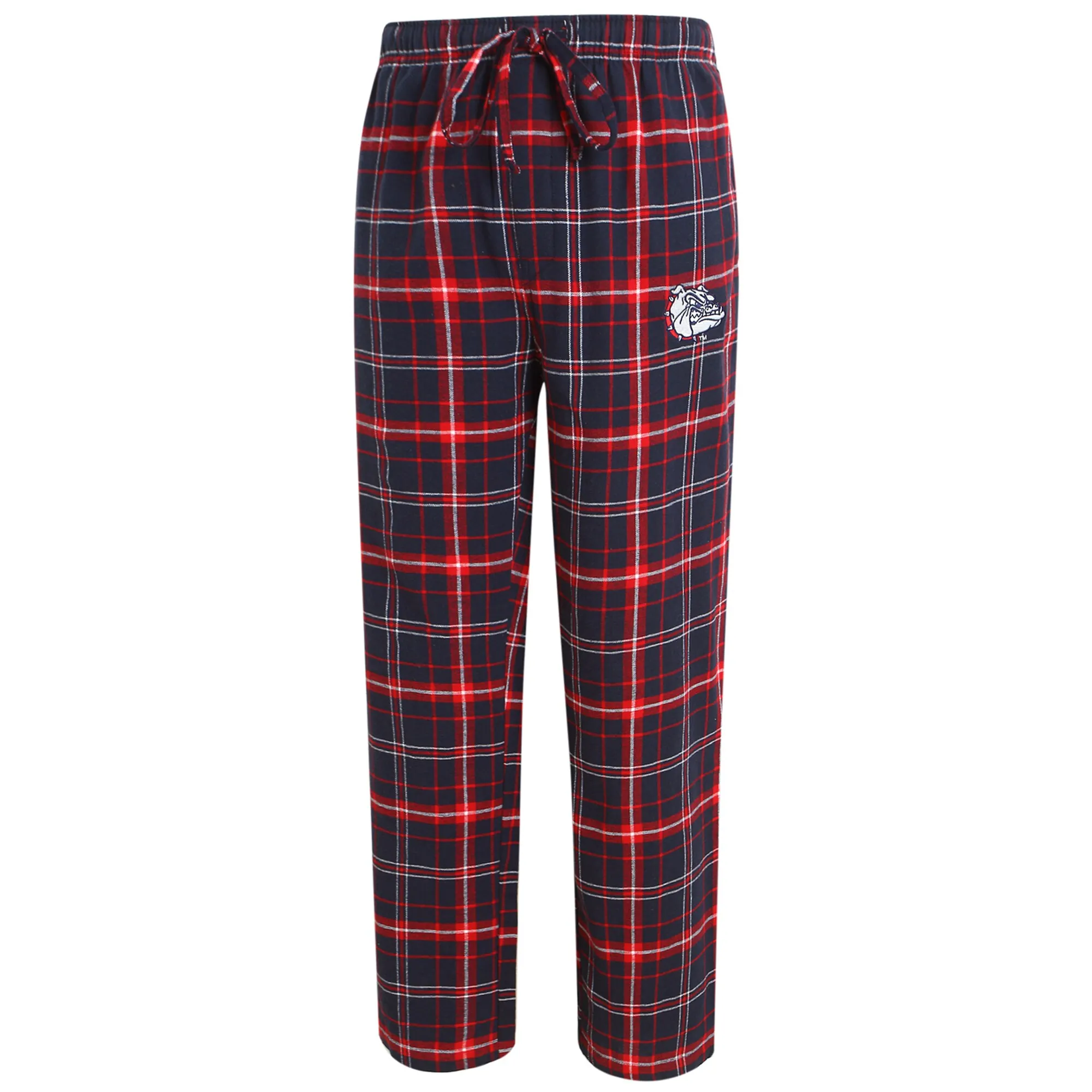 Concepts Sport Gonzaga Bulldogs Navy/Red Ultimate Flannel Pants