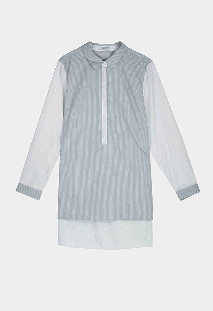 Contrast Placket Shirt