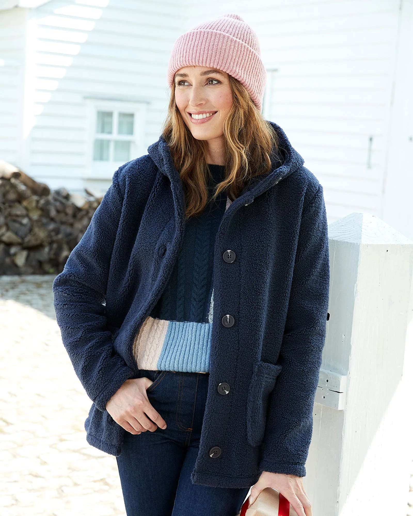 Cosy Sherpa Fleece Jacket