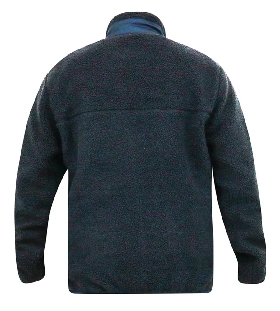 D555 Mens Sherpa Fleece Jacket With Micro Fleece Lining (SMITH)