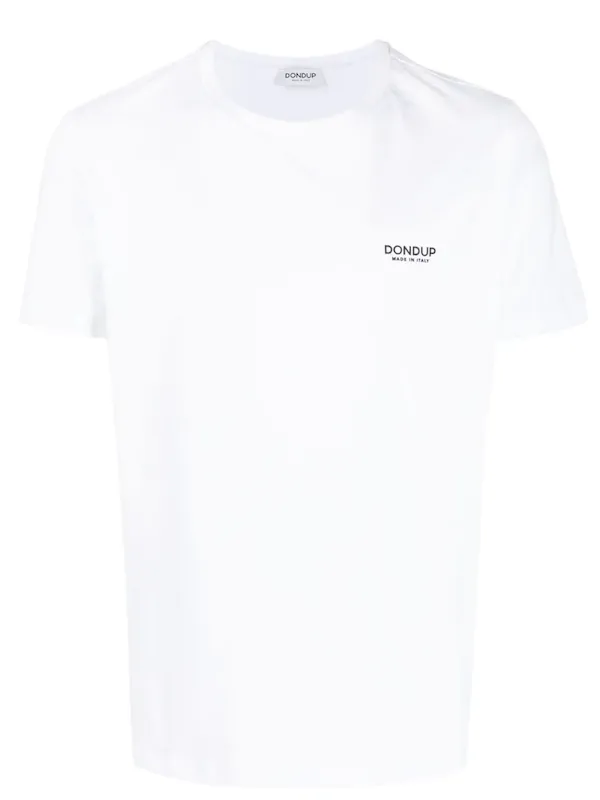 DonDup T-Shirt Cotone – Art: US198 JF0271U DU6 – Col: Bianco