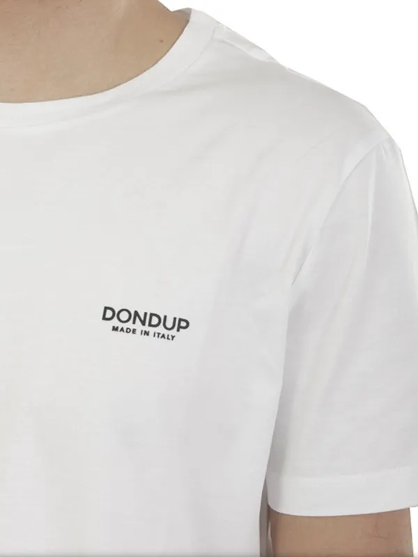 DonDup T-Shirt Cotone – Art: US198 JF0271U DU6 – Col: Bianco