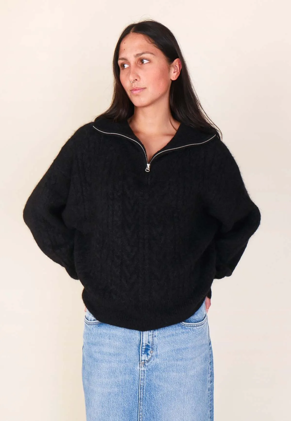 Encore Knit sweater - Black