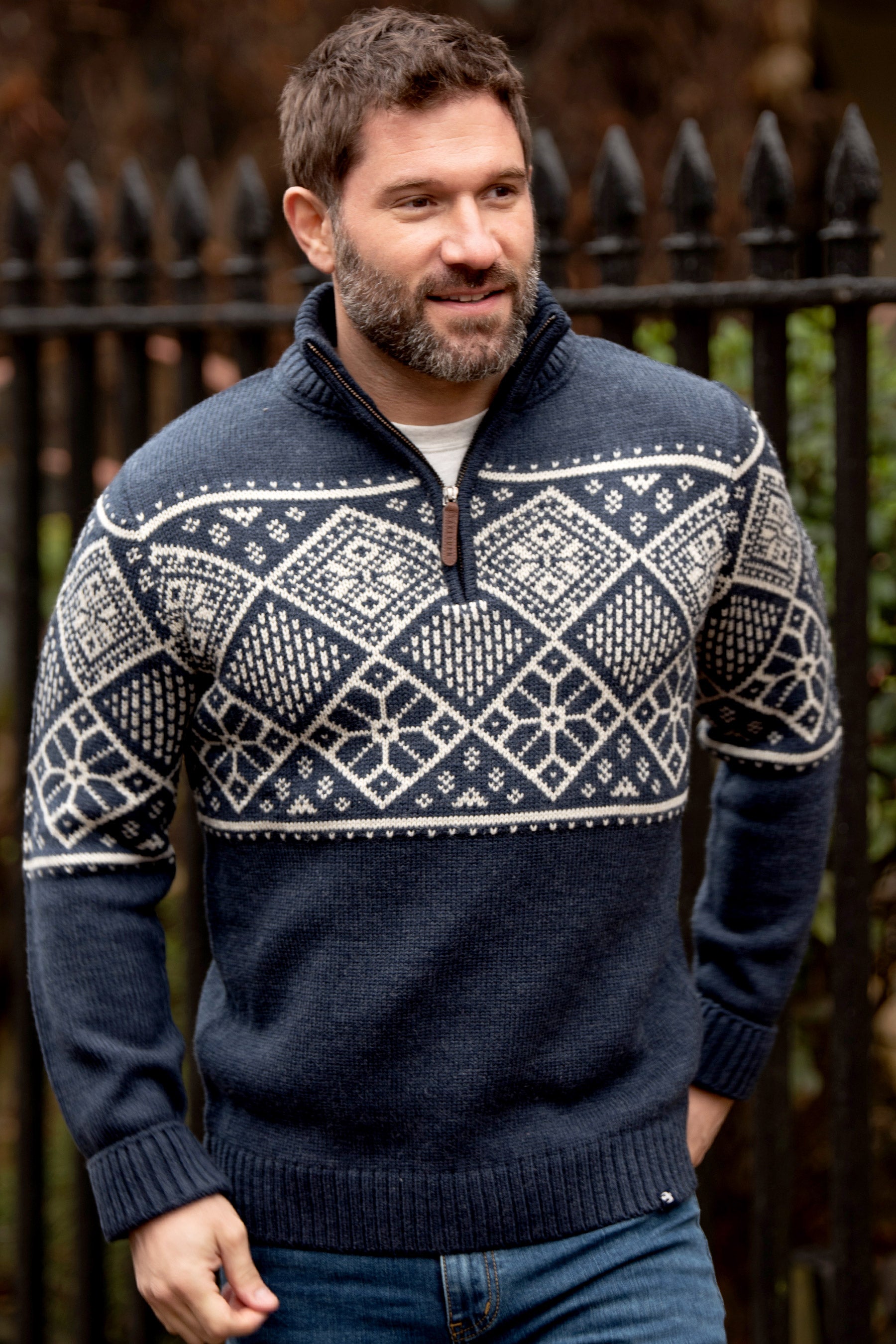 Fairisle Quarter Zip