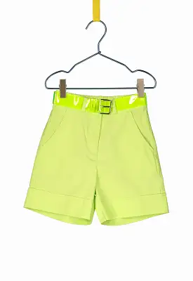 Folded Hem Short Pants