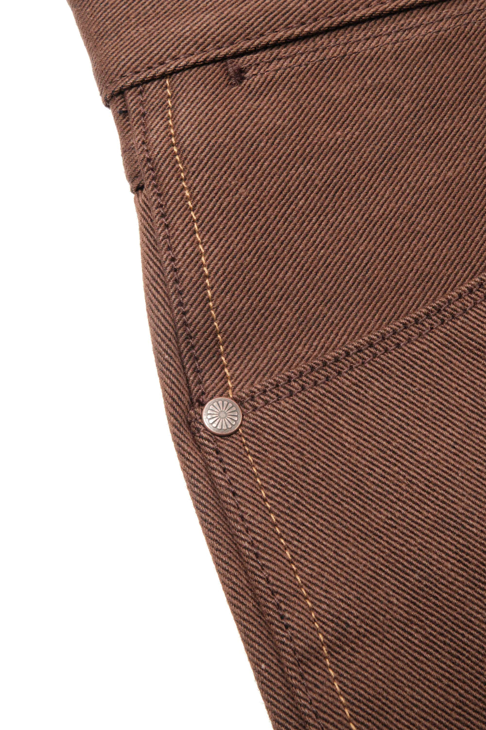 Freenote Cloth Wilkes - 15oz Dark Brown Denim