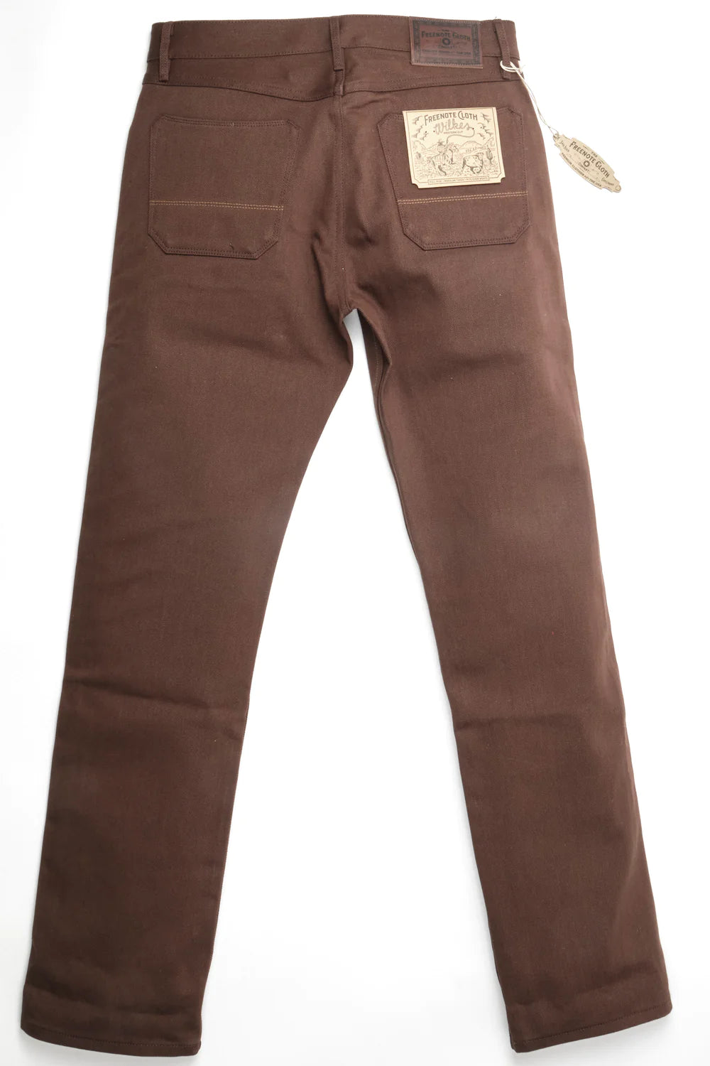 Freenote Cloth Wilkes - 15oz Dark Brown Denim