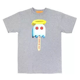 GHOST POP TEE HEATHER