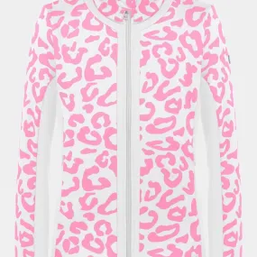 Girls Leopard Fleece Jacket 14+