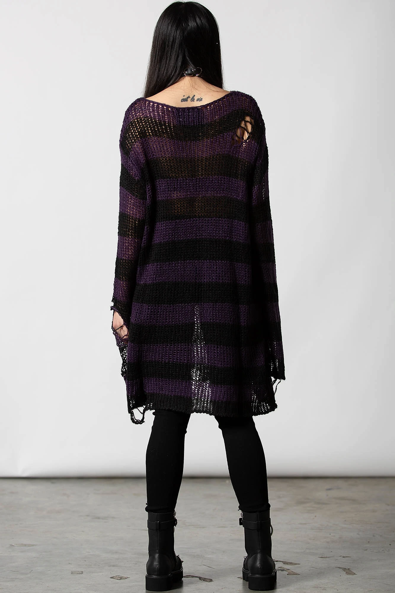 Graph Knit Sweater Resurrect