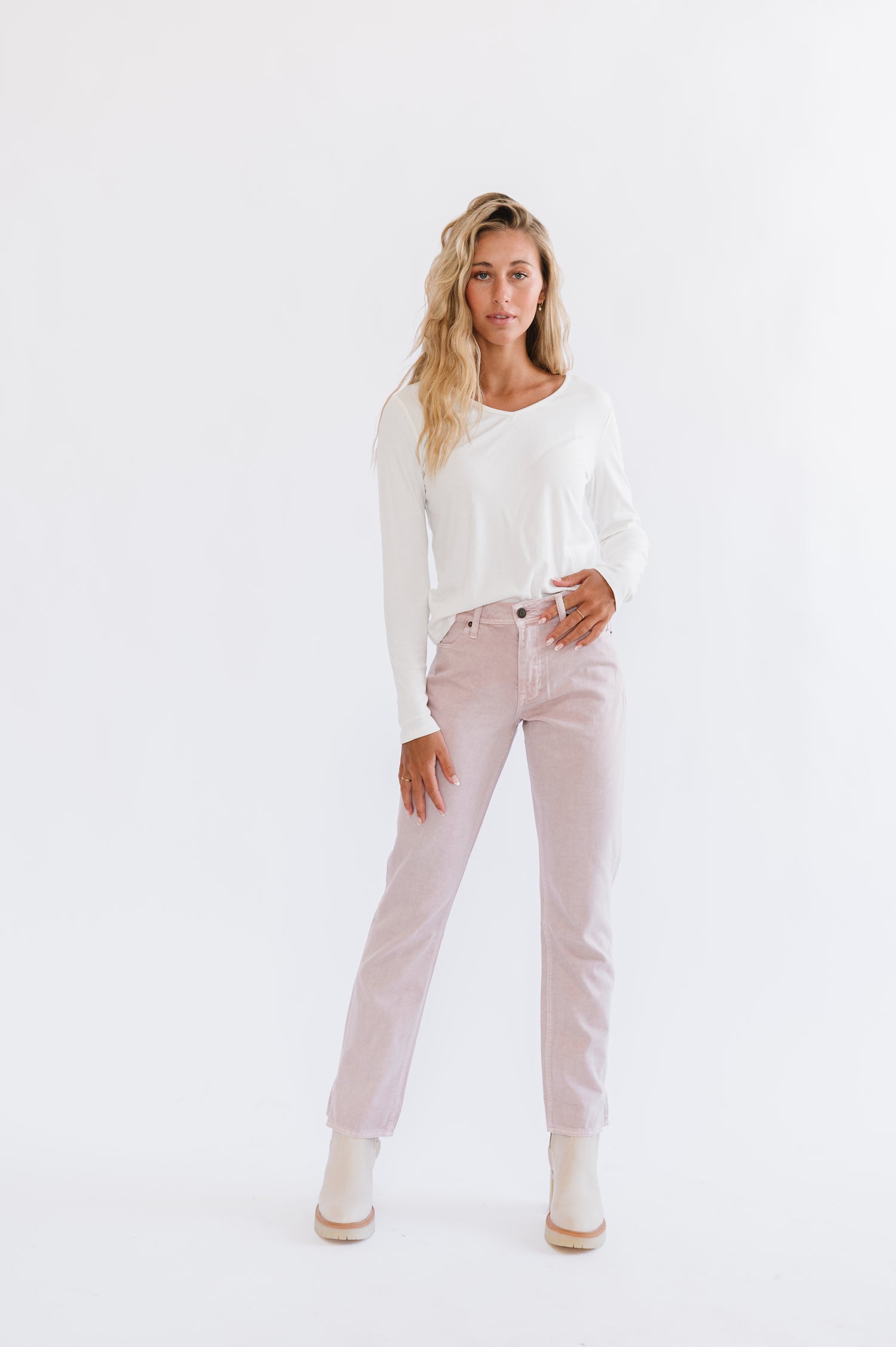 Hazel Pants in Pink