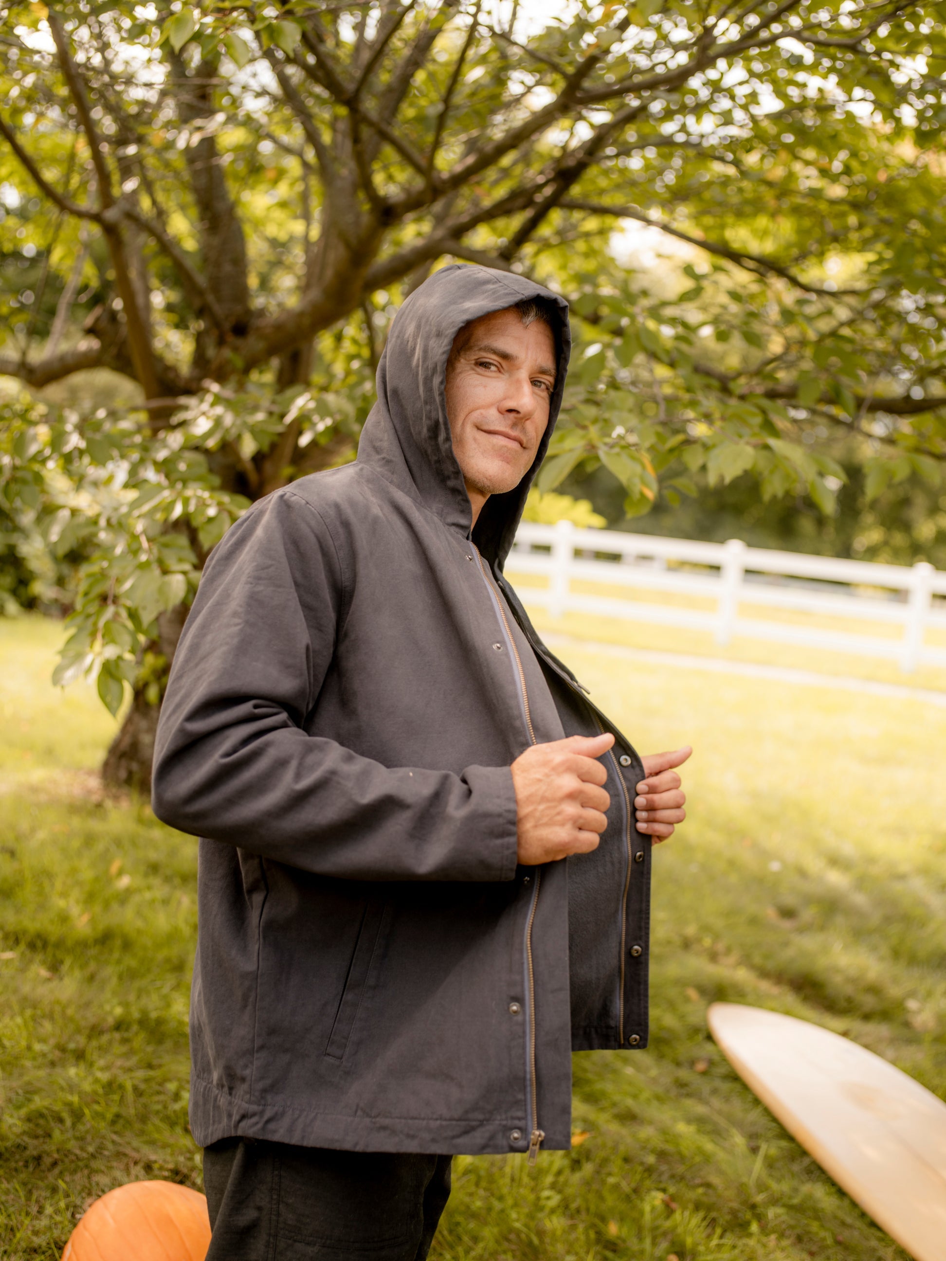 Hooded Deck Jacket