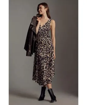 Hope for Flowers by Tracy Reese Leopard-Print Midi Dress