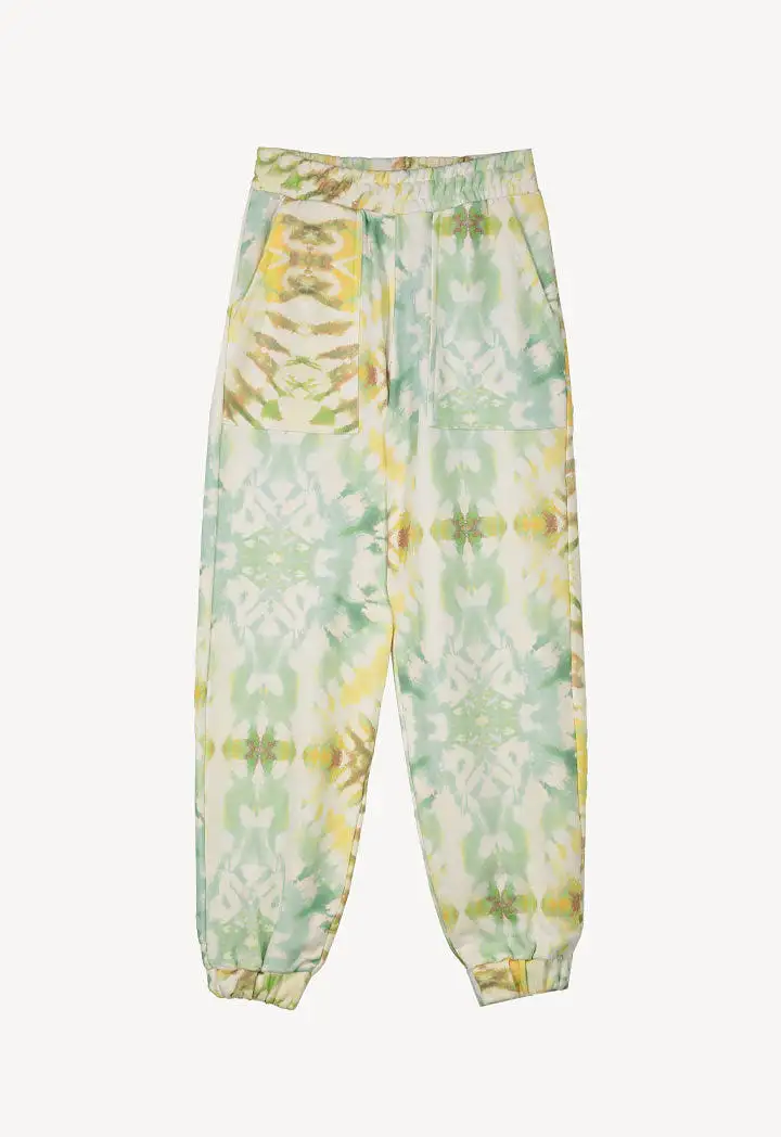 Knitted Tie Dye Jogger pants