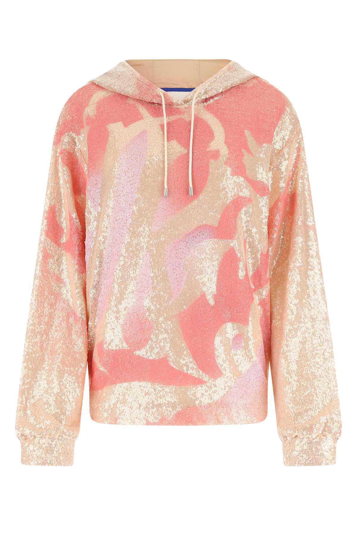 Koché Sequin Drawstring Hoodie