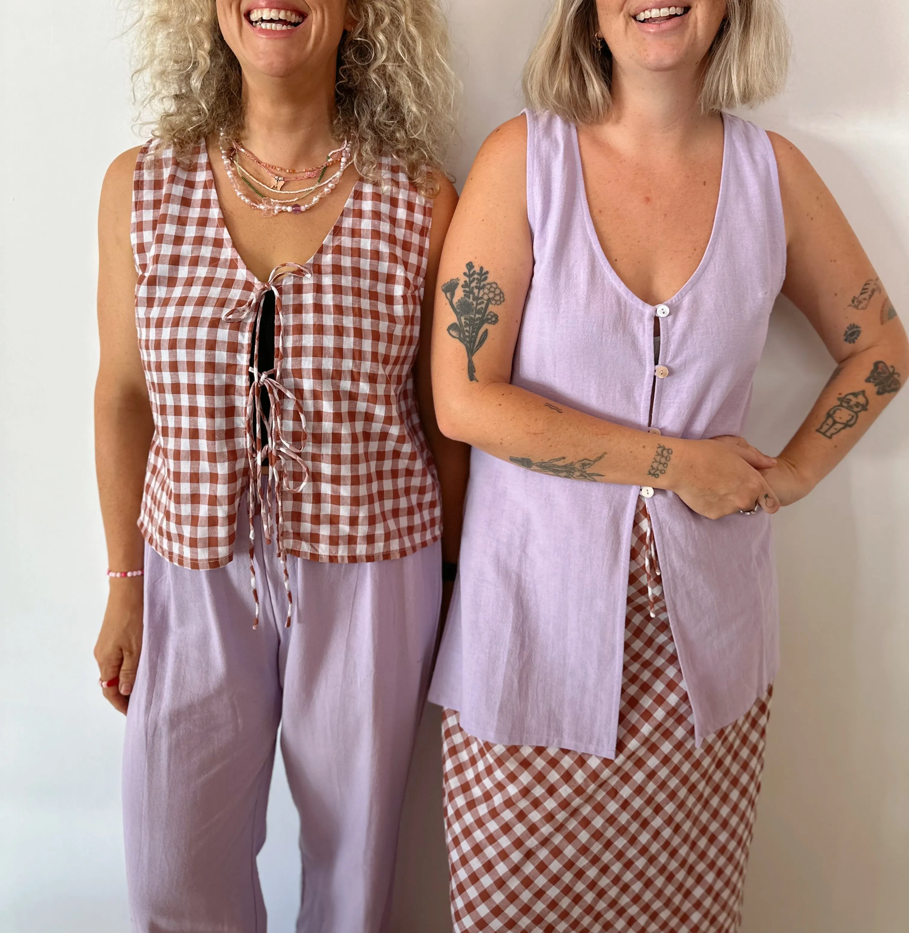 Lavender Vest Top