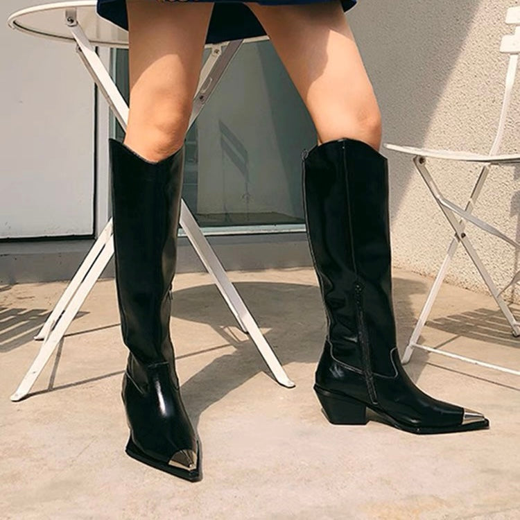 LENORA CHUNKY BOOTS