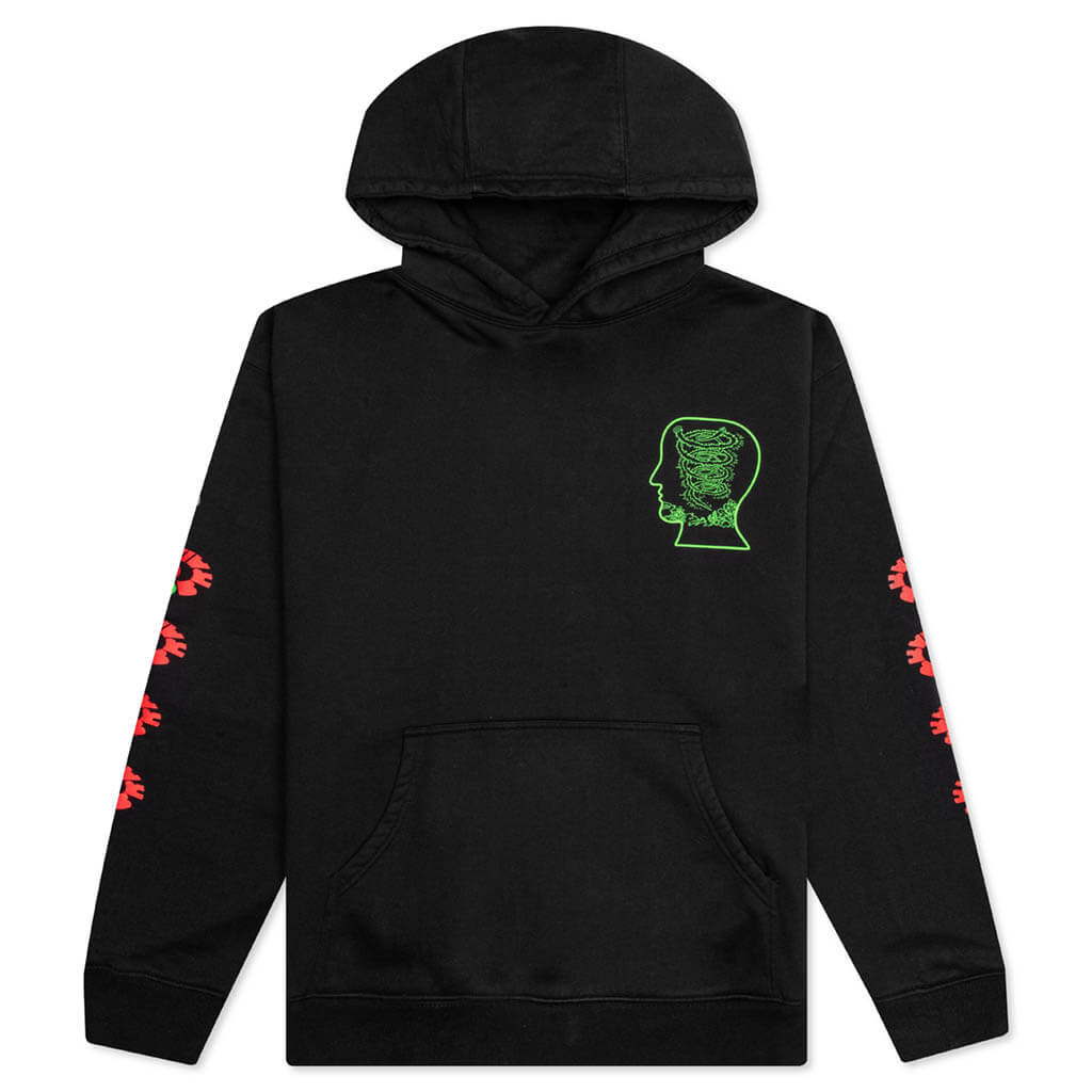 Lizard Cowboy Hoodie - Black