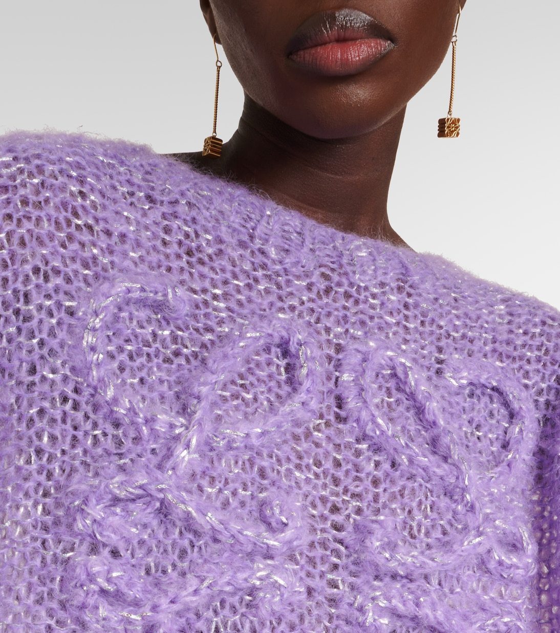 LOEWE  |Anagram sweater in mohair blend