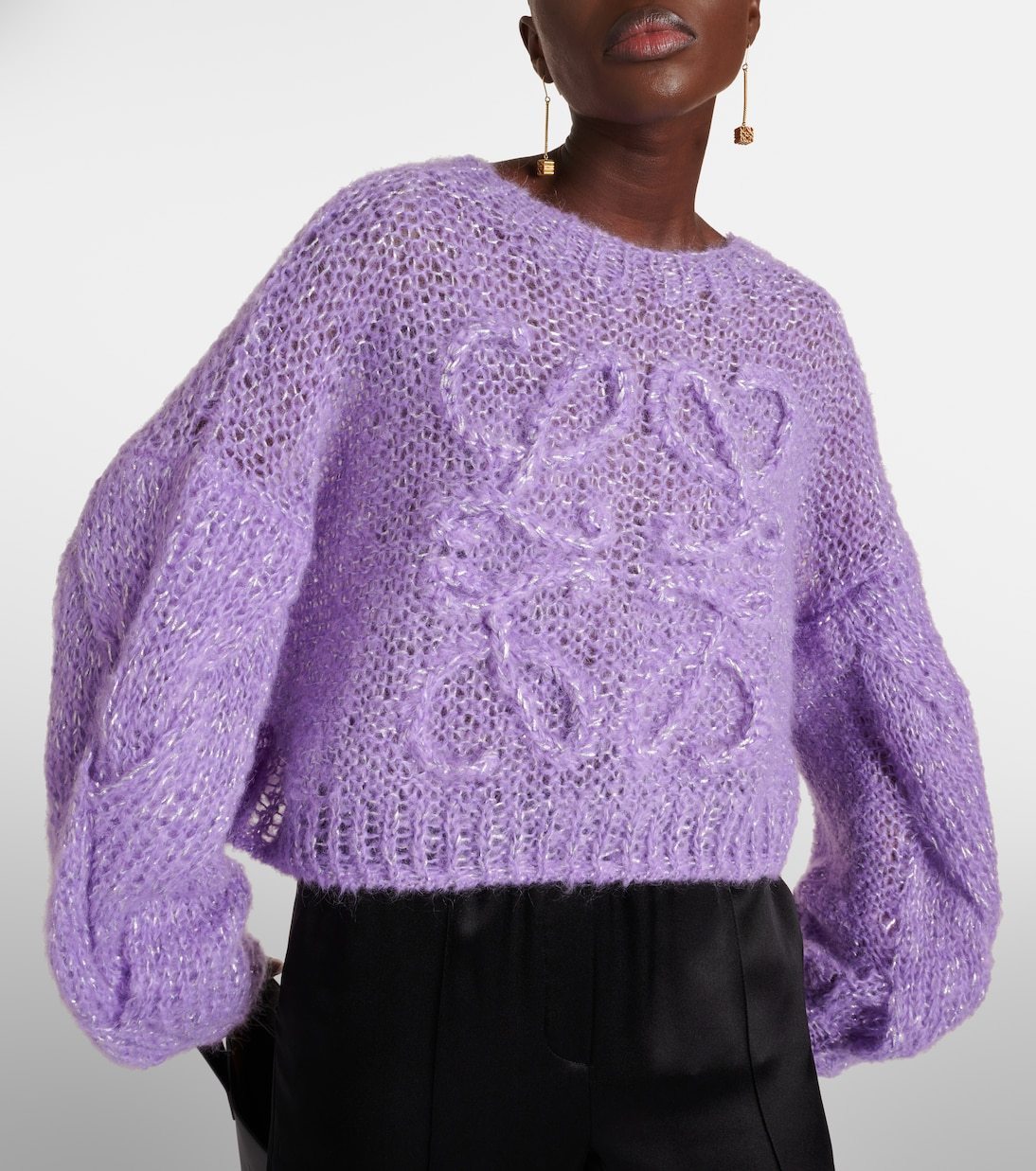 LOEWE  |Anagram sweater in mohair blend