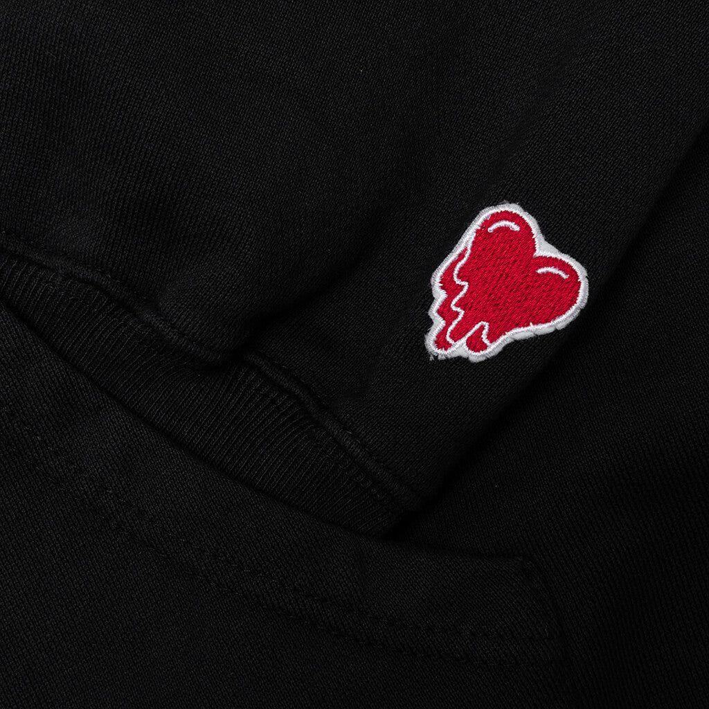 Logo Type Hoodie - Black