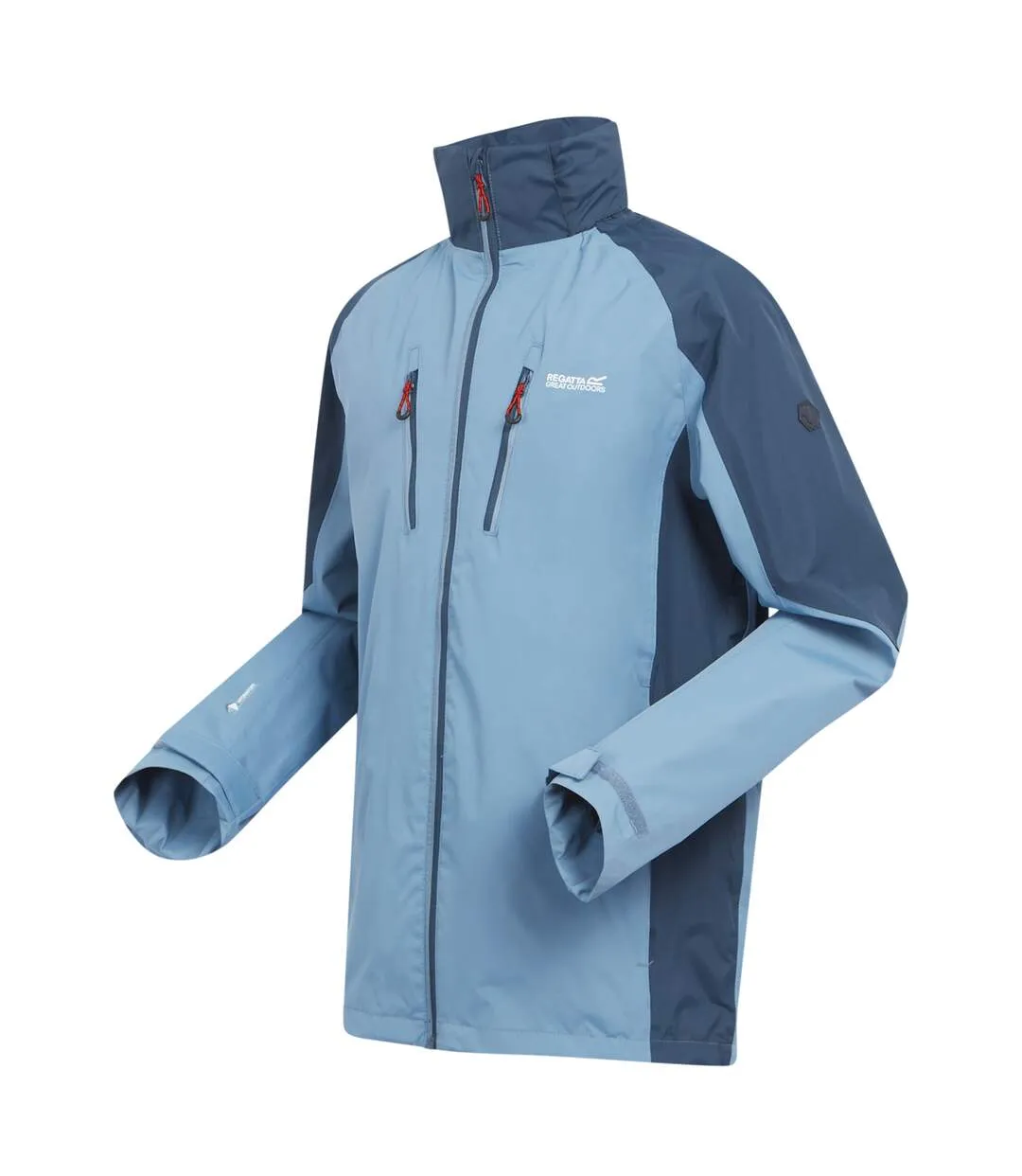 Mens calderdale v waterproof jacket coronet blue/moonlight denim Regatta