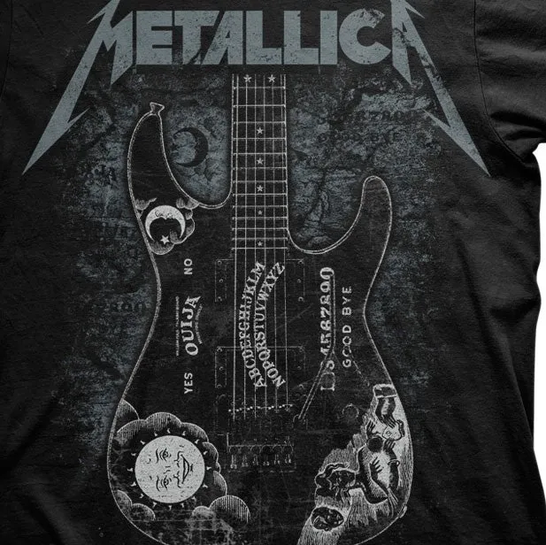 Metallica Kirk Hammett Ouija Guitar T-Shirt