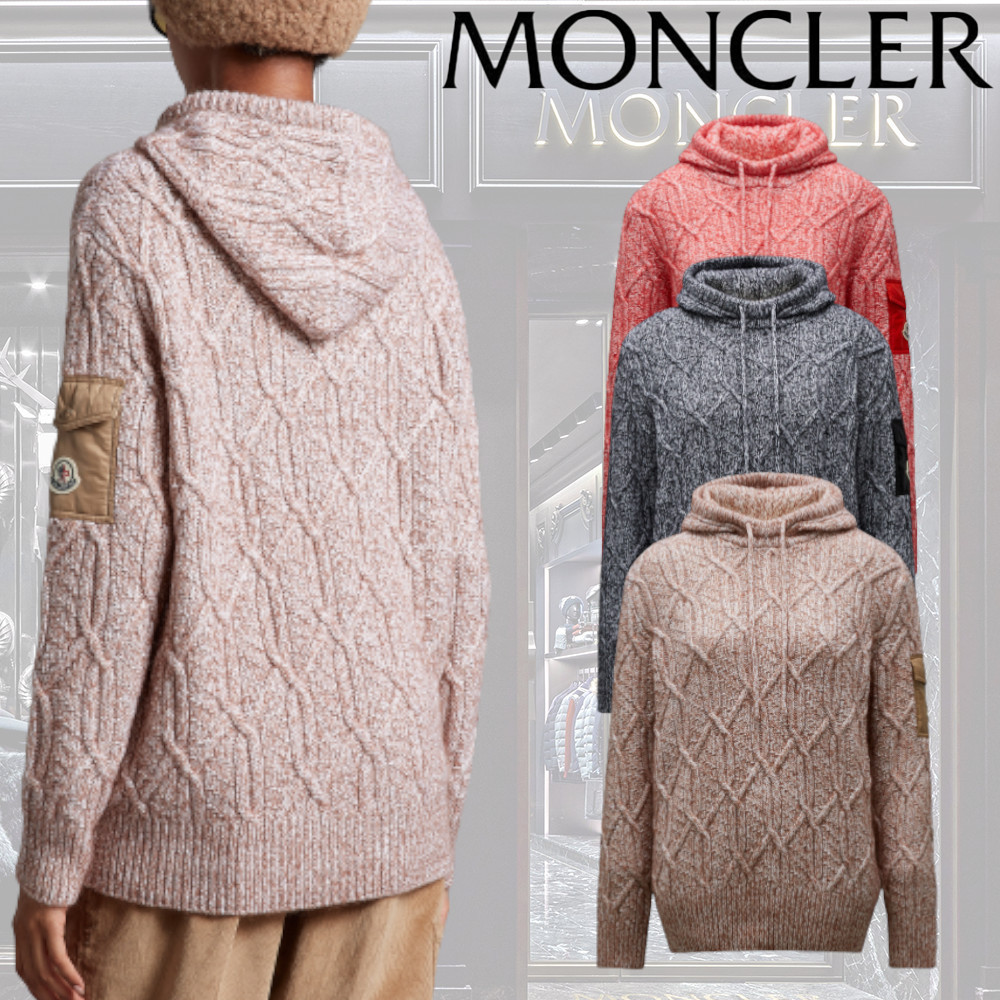 MONCLER  |Wool & Mohair Hoodie