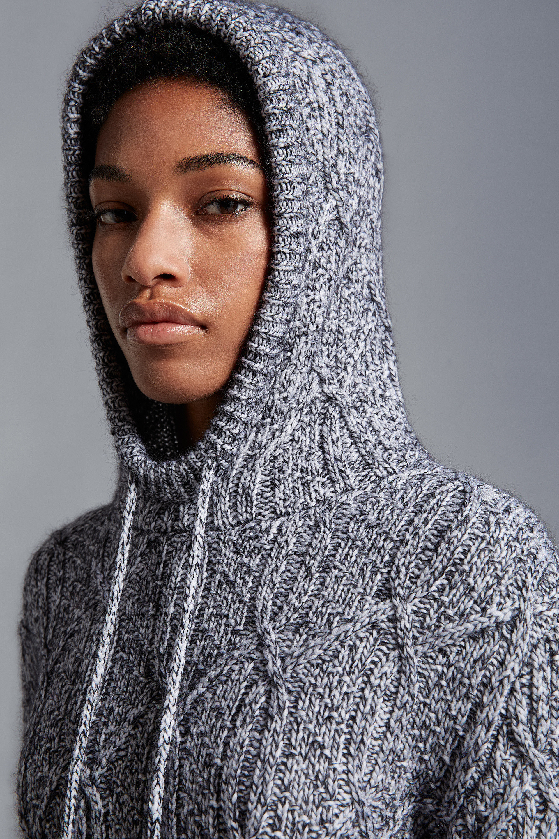 MONCLER  |Wool & Mohair Hoodie