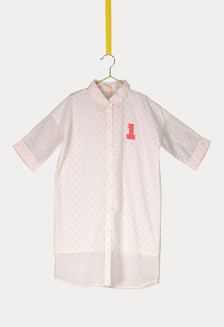 Number Embroidered Shirt