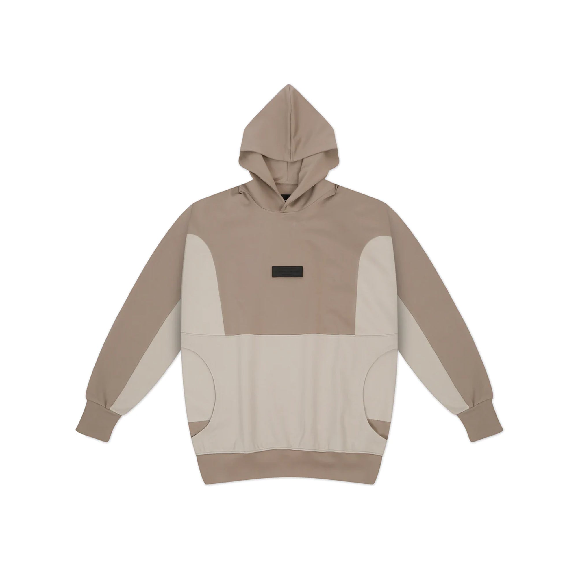 OBLIQUE COLOR BLOCK HOODIE