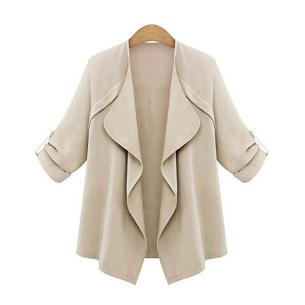 Outwear Casual Jacket Women Clothing High Street Loose bat Coat SM6