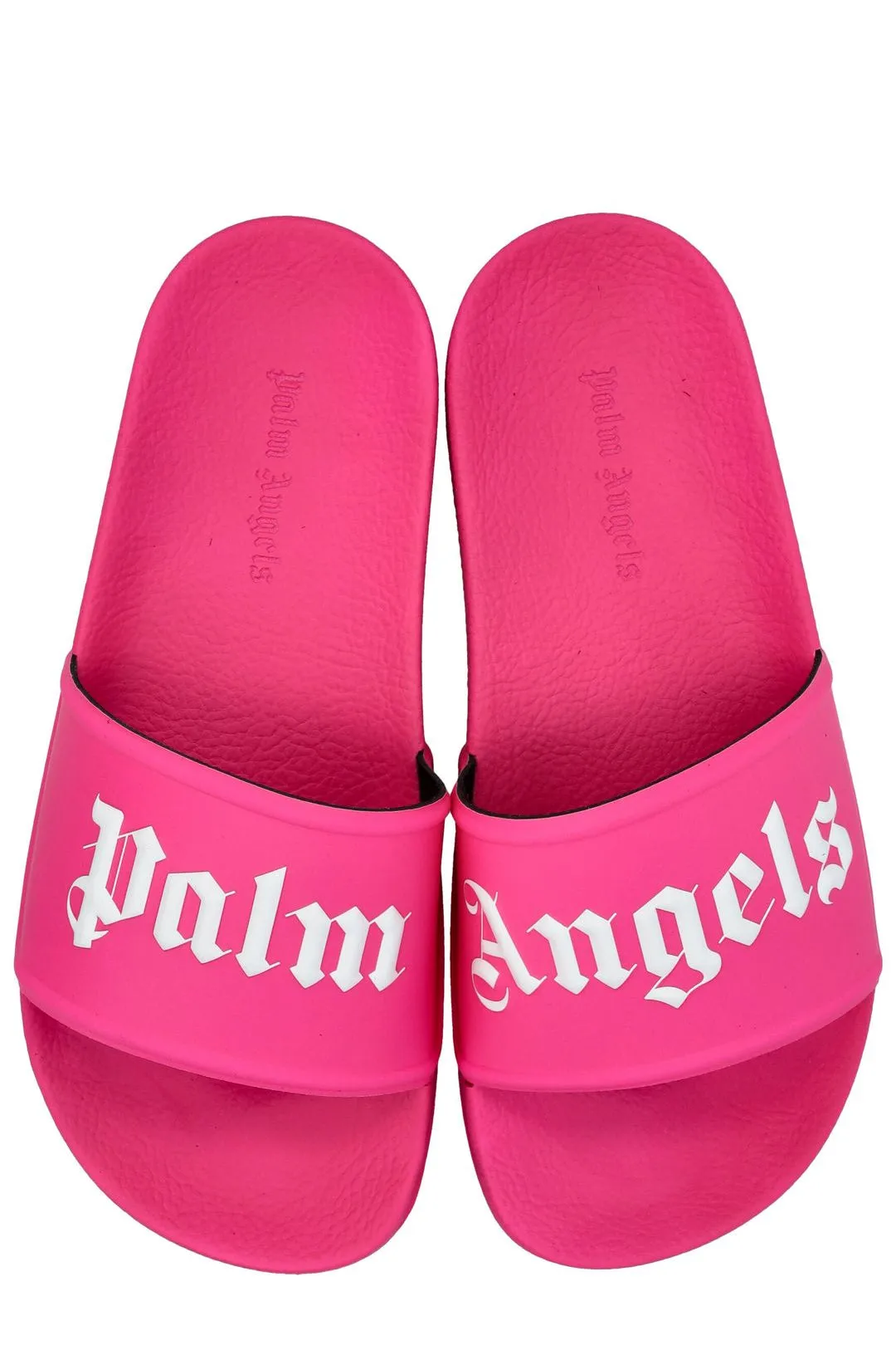 Palm Angels Logo Printed Slip-On Slides