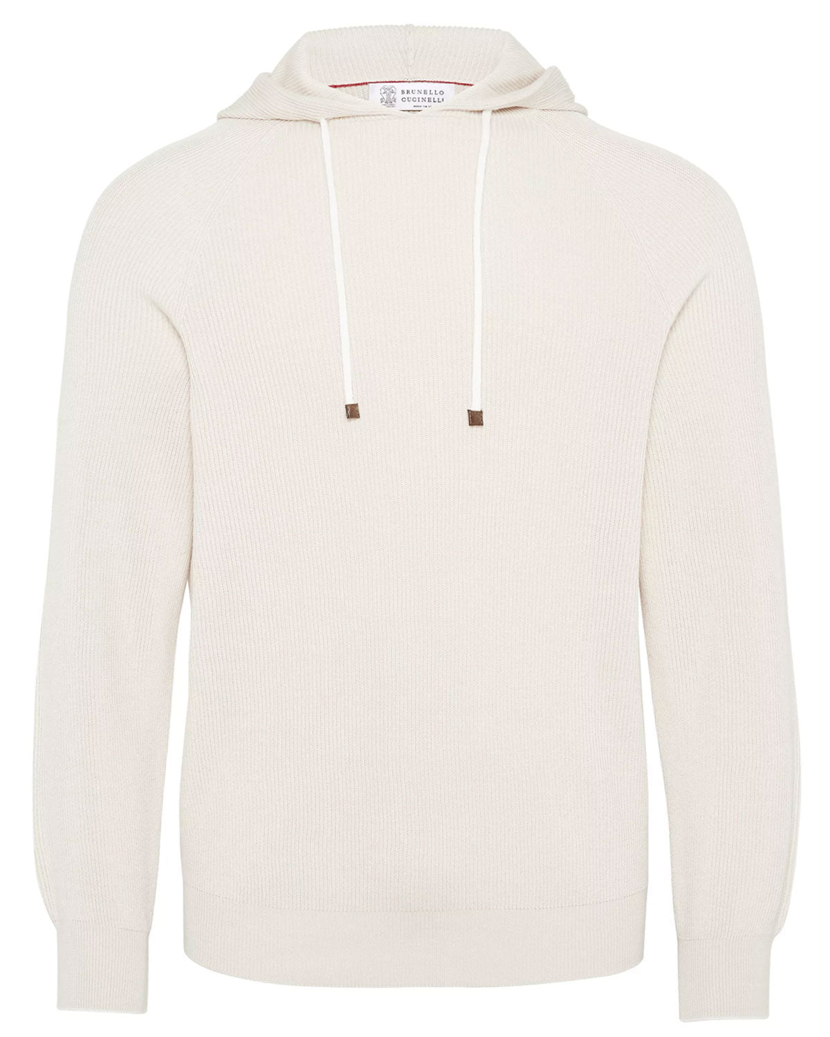 Panama Cotton Hooded Sweater