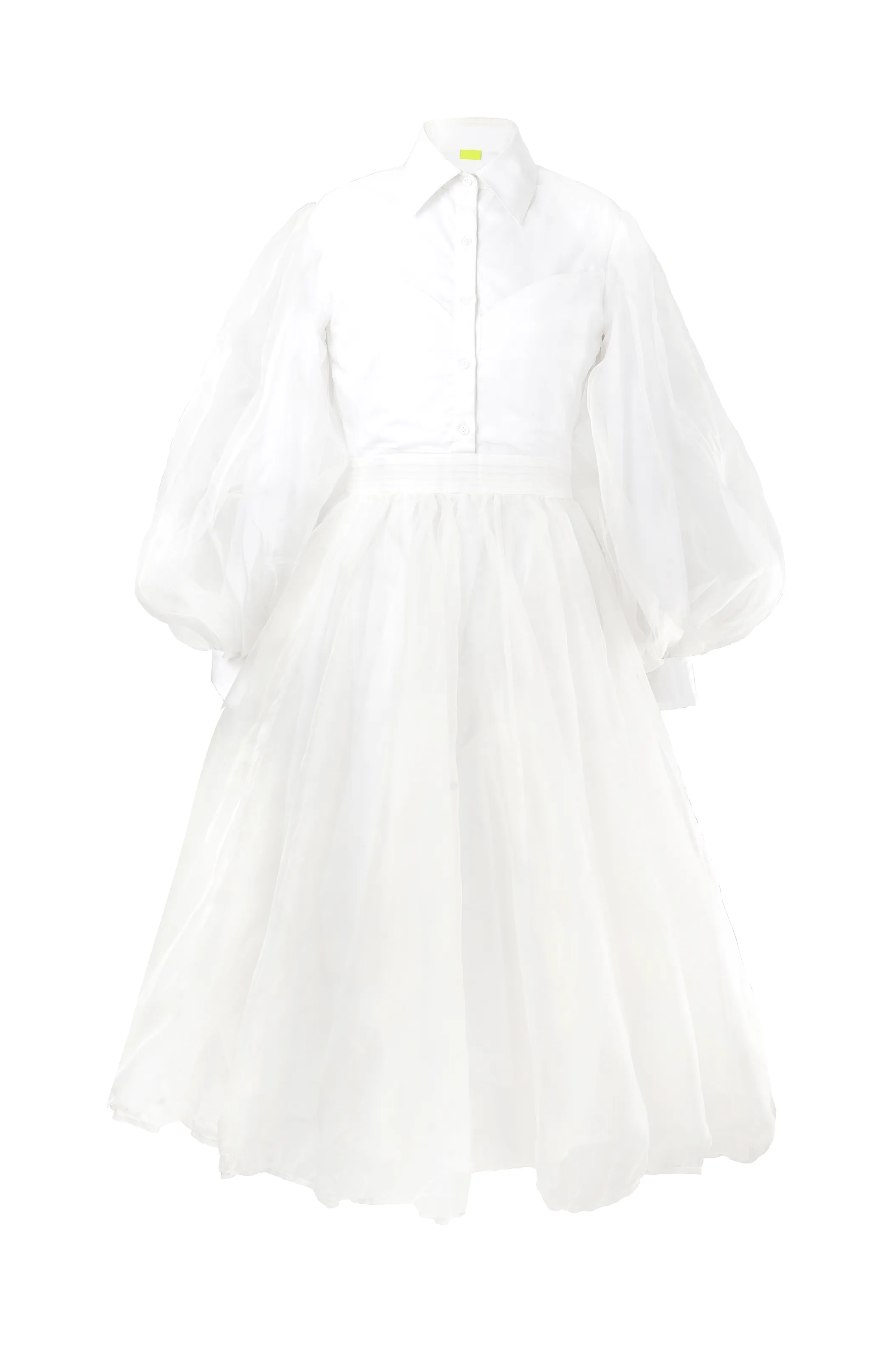 PARACHUTE DRESS IVORY