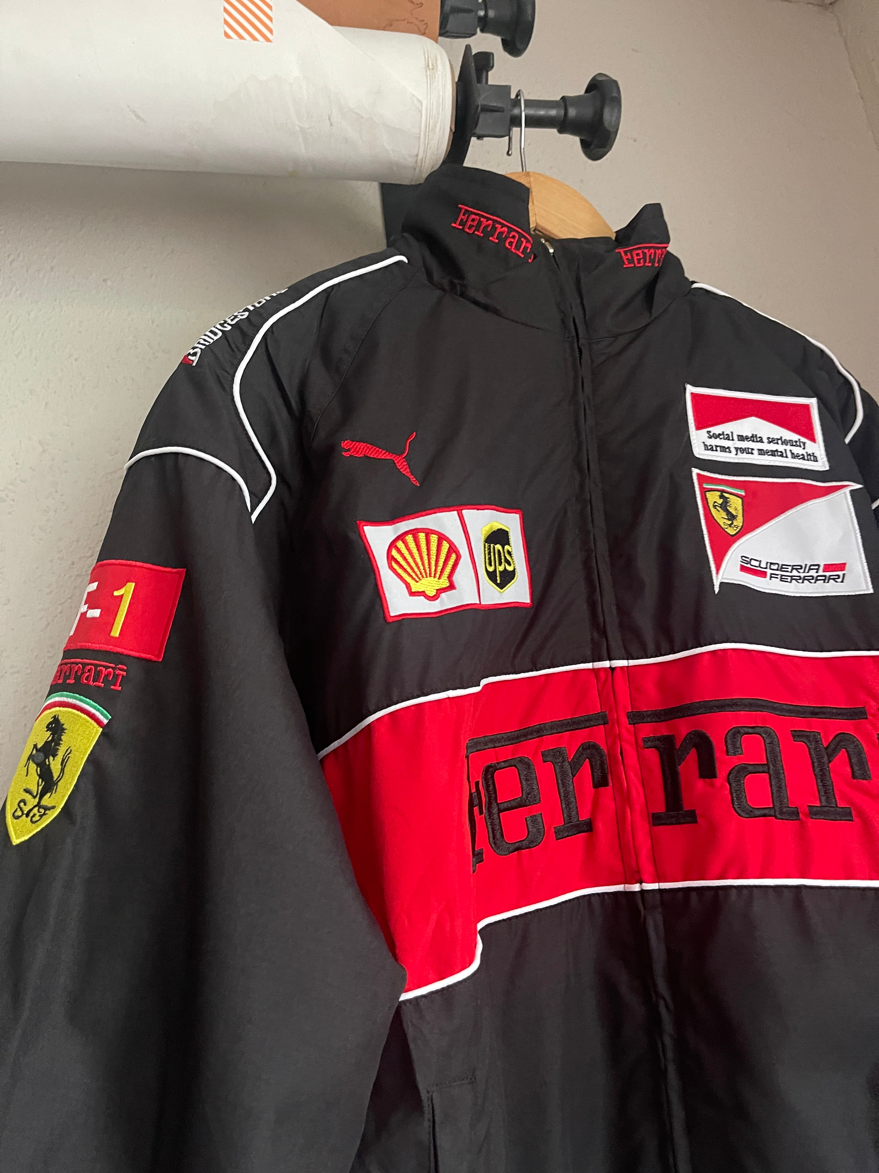 Racing Black Jacket