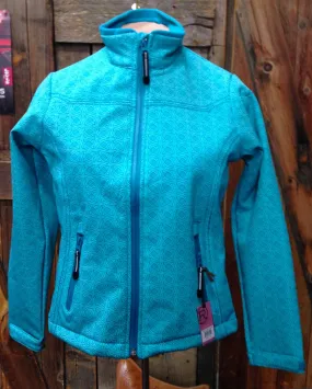 Roper Girl's Range Gear Hi-Tech Softshell Fleece Jacket